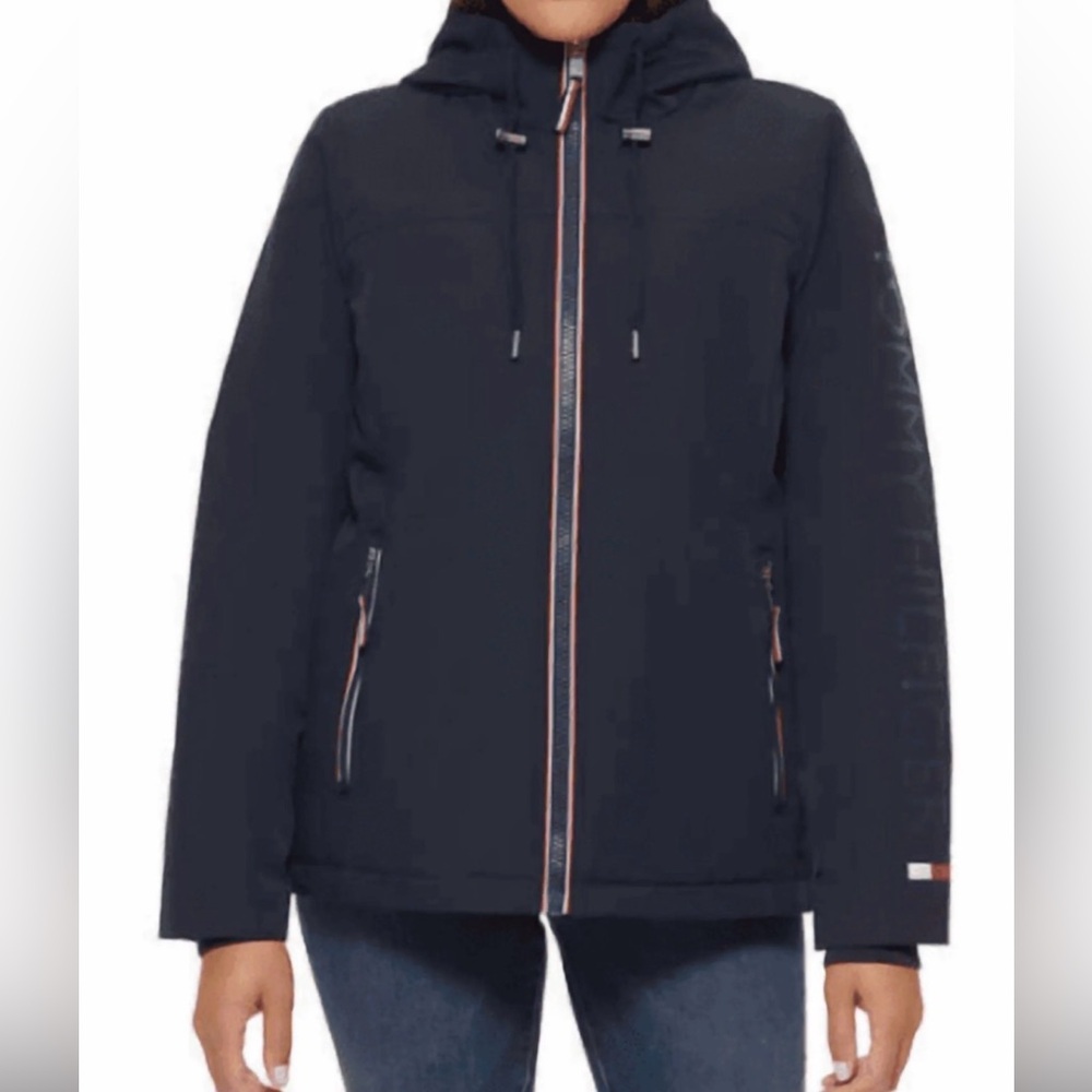 Tommy Hilfiger Women's Dark Blue Ski Jacket